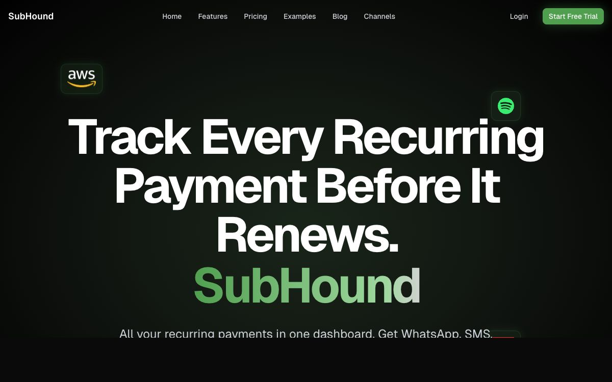 SubHound